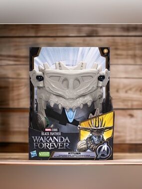 NEW Kids Wakanda Forever Attuma Shark Armor Mask Marvel Studios Black Panther